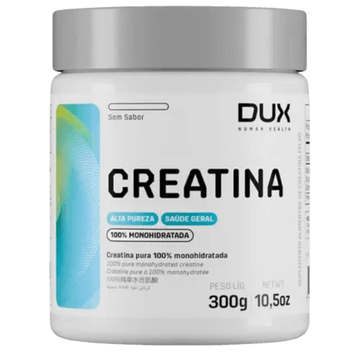 CREATINA MONOHIDRATADA DUX 300G SEM SABOR