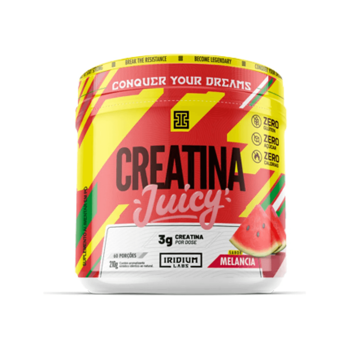 Creatina Juicy Sabor Melancia 210g Iridium